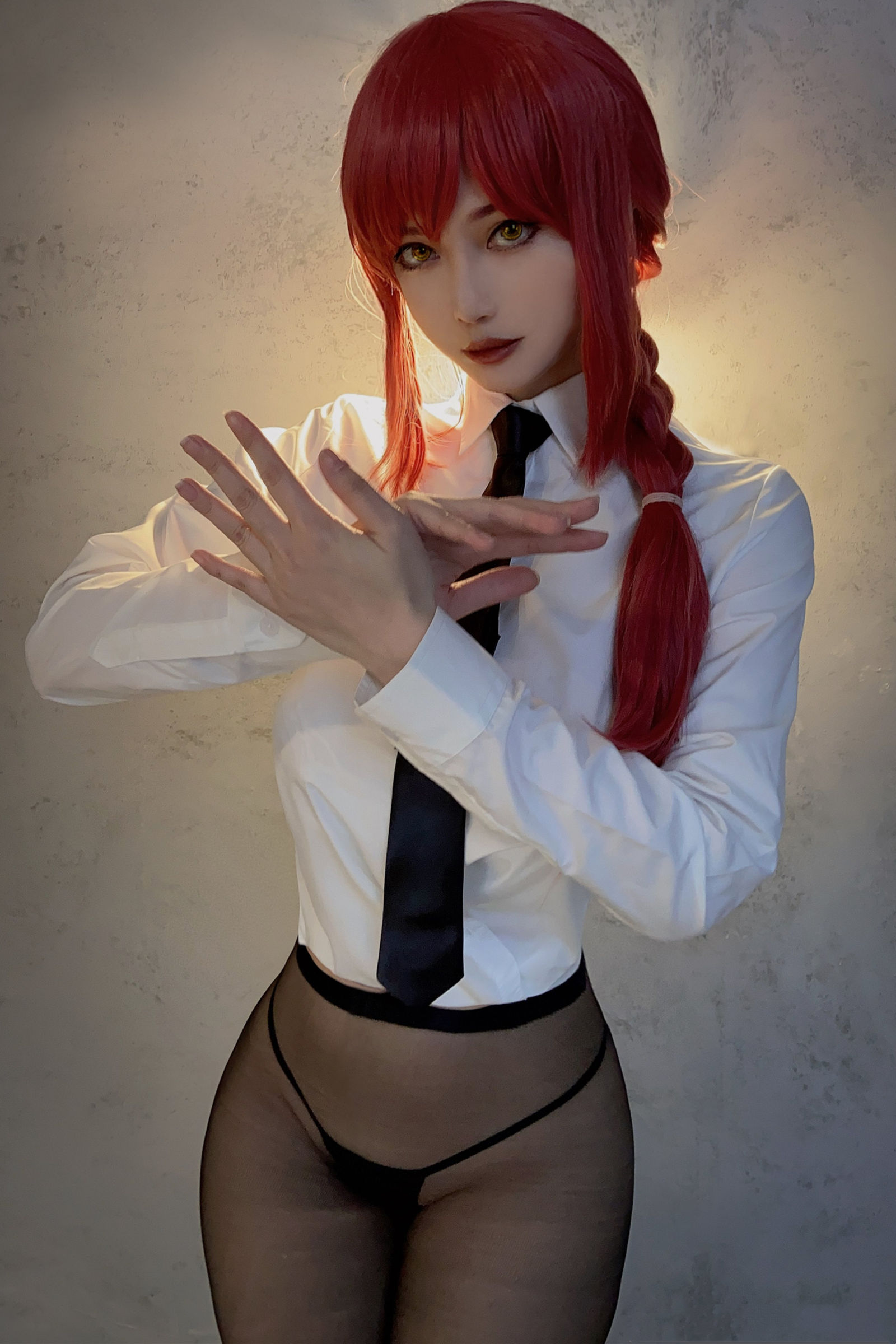 Choi Ji Yun 美女动漫博主性感Cosplay写真 Makima